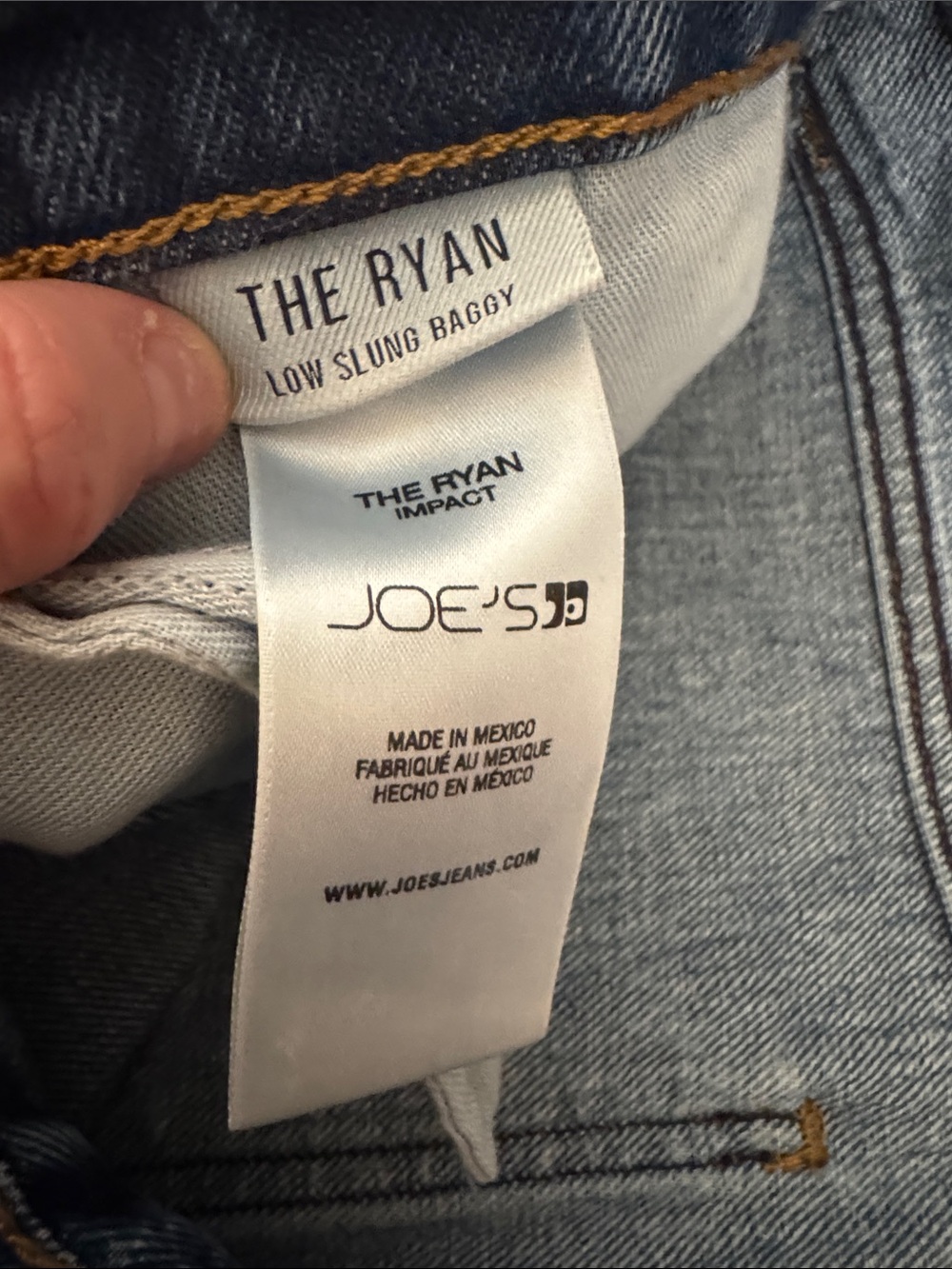 NWT Joe's The Ryan Jean: Low Slung Baggy in Impact Women's Size 29 - Picture 11 of 15